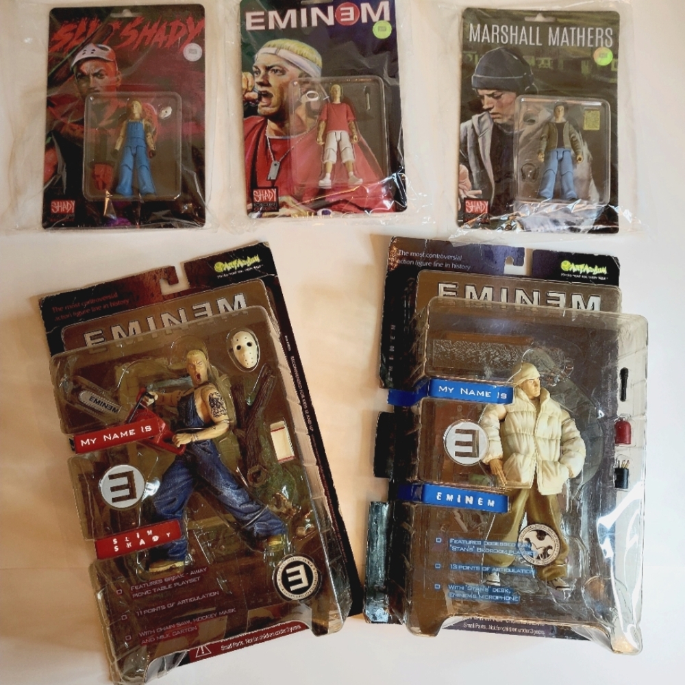 5 Piece Eminem Limited Edition Toy Bundle